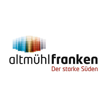 Logo Altmühlfranken, Der starke Süden.