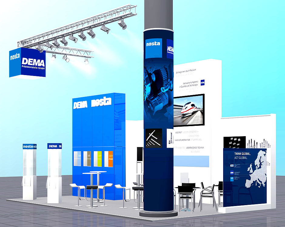 Planung und Messebau DEMA Stand