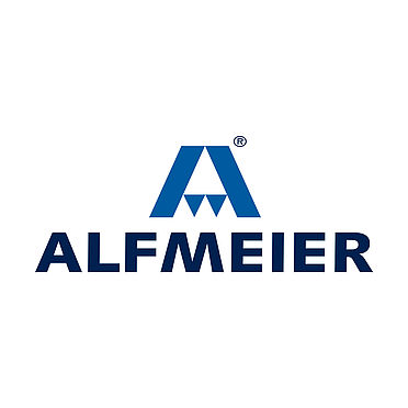 Firmenlogo Alfmeier Präzision Treuchtlingen.