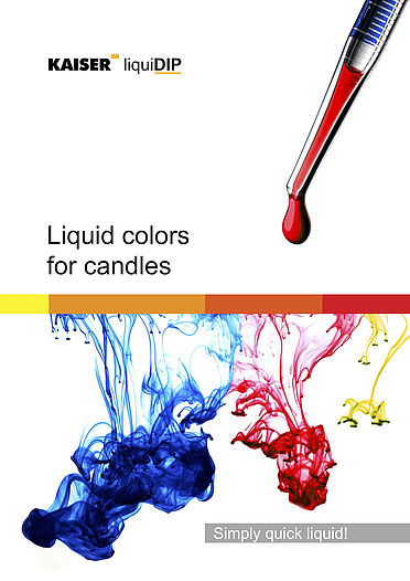 KAISER Liquid Colors Produkt Broschüre.