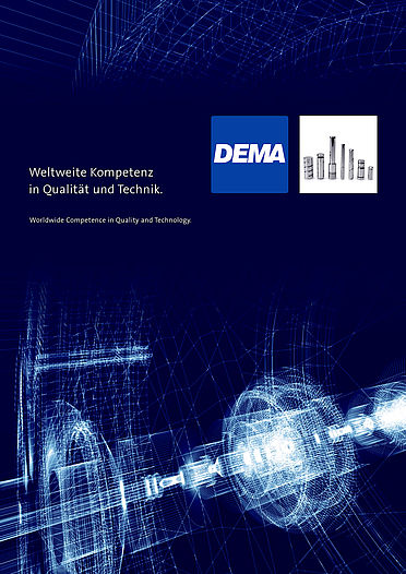 DEMA MultiMedia Image Broschüre Weltweite Kompetenz in Qualität und Technik.