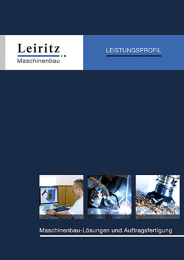 Leiritz Maschinenbau Multimedia Image-Broschüre